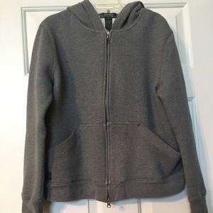 Lauren Ralph Lauren Full Zip Fleeced Hoodie